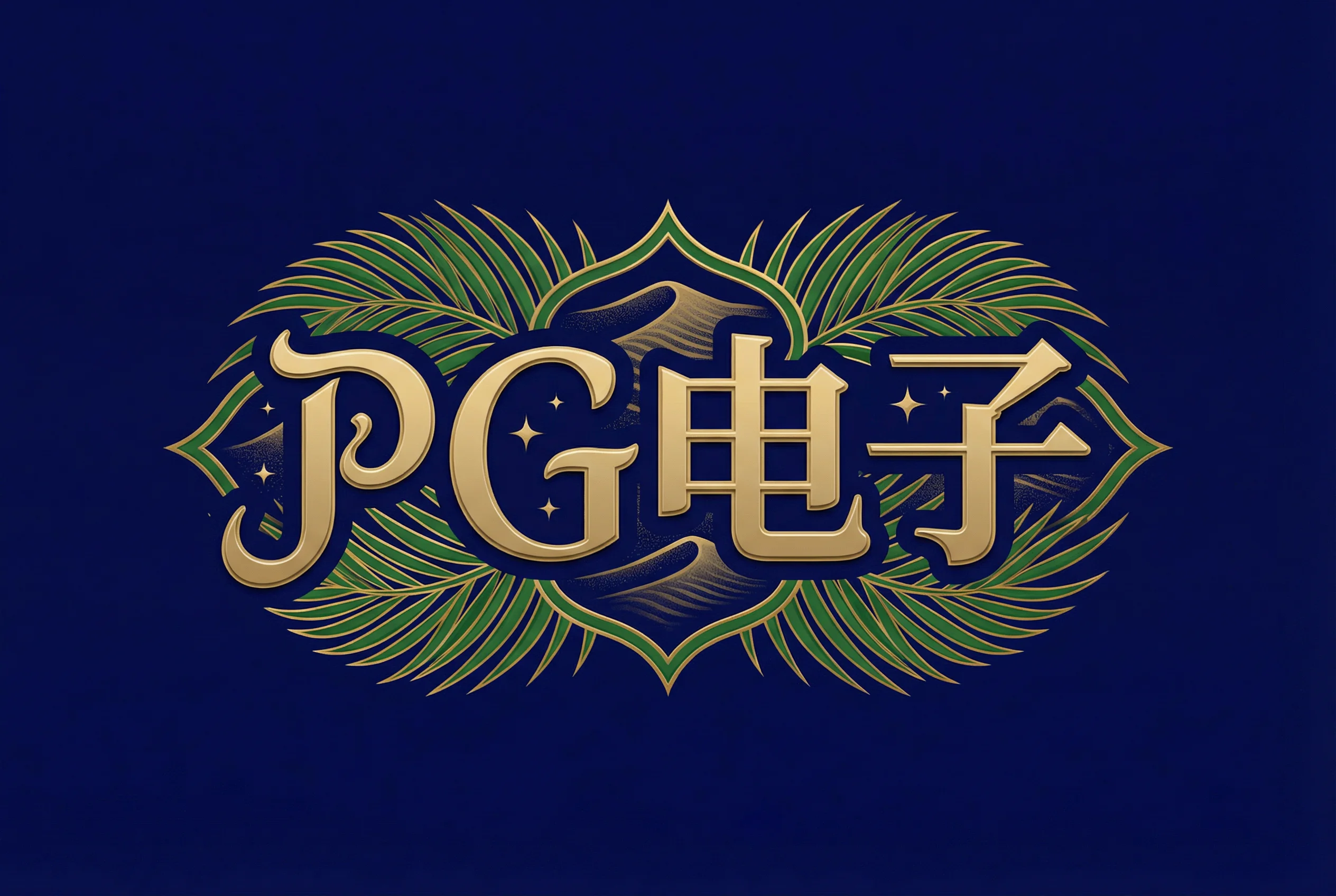 PG网赌官方Logo沙漠绿洲标志